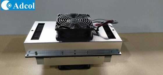 Θερμοηλεκτρικό κλιματιστικό 150W Συγκρότημα ψύκτη αέρα προς αέρα για ηλεκτρονικά ντουλάπια Περιβαλλοντικές αίθουσες και εξωτερικά περίχωρα