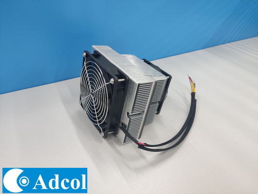 50W 24VDC θερμοηλεκτρικός ψυγός αέρα προς αέρα για τον έλεγχο της θερμοκρασίας περιβάλλοντος σε ηλεκτρονικά ντουλάπια