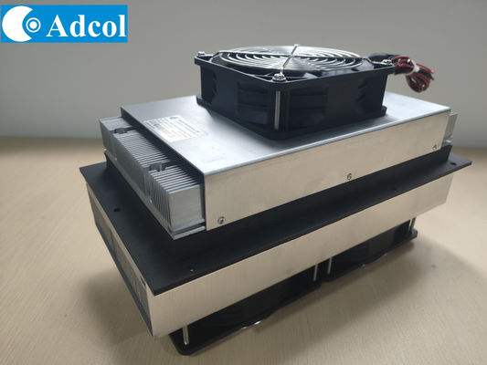Συγκρότημα θερμοηλεκτρικού ψυκτικού 250W αέρα-αέρα Peltier για εσωτερικά και εξωτερικά κιόσκι, οθόνες και ψυγεία καταναλωτικών τροφίμων