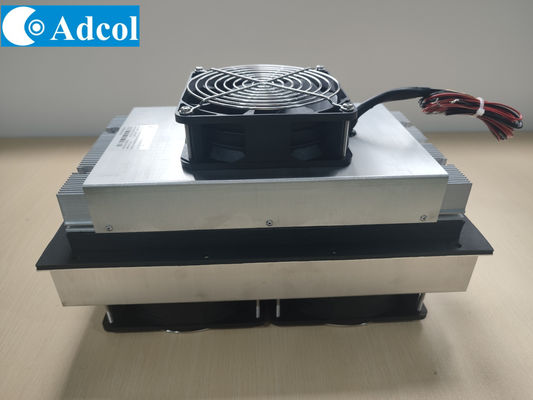 Συγκρότημα θερμοηλεκτρικού ψυκτικού 250W αέρα-αέρα Peltier για εσωτερικά και εξωτερικά κιόσκι, οθόνες και ψυγεία καταναλωτικών τροφίμων